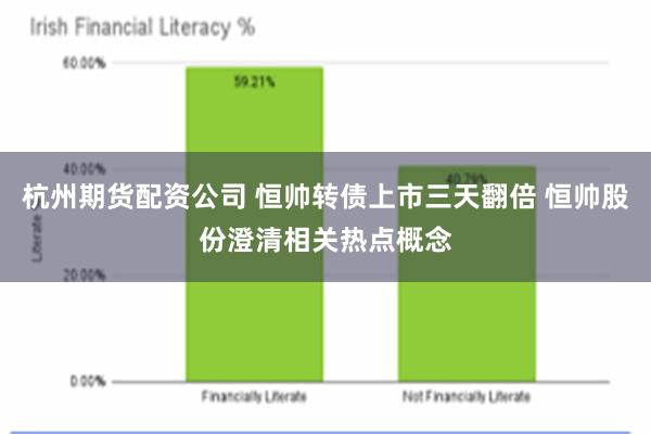 杭州期货配资公司 恒帅转债上市三天翻倍 恒帅股份澄清相关热点概念